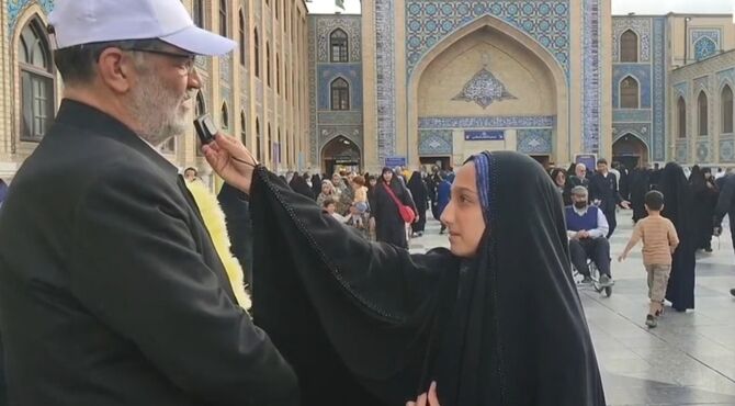 لحظاتی ناب از حضور در محضر امام رئوف