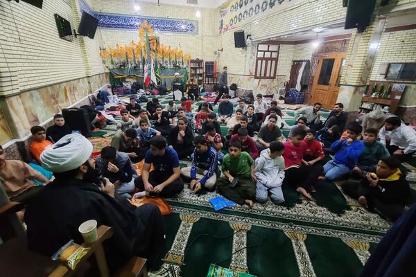  مراسم معنوی اعتکاف در مسجد رسول اکرم شهرری