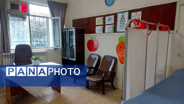 افتتاح اتاق بهداشت دبستان شریعه افشارنژاد