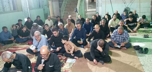 عزاداری اربعین خدمتگزاران حسینیه  ابوالفضلی فدافن در مشهد مقدس