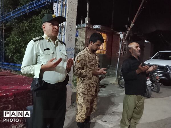 سوگاری  رهبر شهید و ایام ماه محرم به همراه اجتماعات شبانه در حسینیه شهدای شهر بار