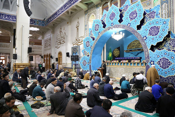 حال و هوای حرم کریمه اهل بیت(س) در سالروز وفات حضرت خدیجه(س)