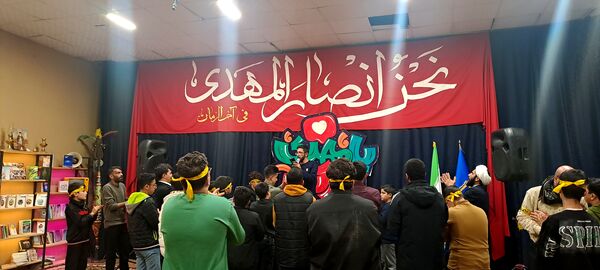  هیات هفتگی دانش‌آموزی انصار المهدی در نیشابور 