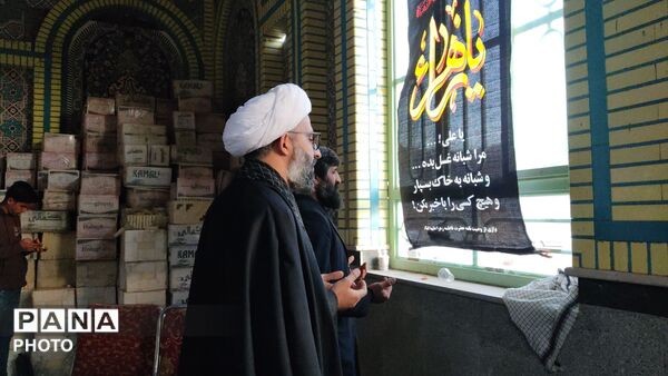 مراسم گرامیداشت چهلم امام شهید در گلزار شهدای  شهر بار نیشابور-۲