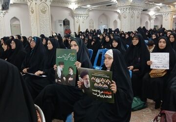 مراسم اولین سالگرد شهید رئیسی در اردبیل