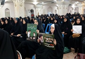 مراسم اولین سالگرد شهید رئیسی در اردبیل