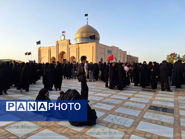حضور گسترده هیئات مذهبی در بارگاه منور امام زاده محمد عابد 
