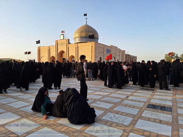 حضور گسترده هیئات مذهبی در بارگاه منور امام زاده محمد عابد 