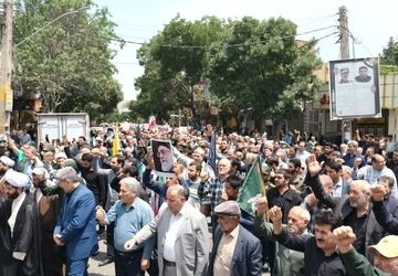 محکومیت جنایات رژیم صهیونیستی در اهر