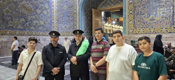 سفر معنوی دانش‌آموزان سما کاشان به مشهد مقدس در دهه کرامت