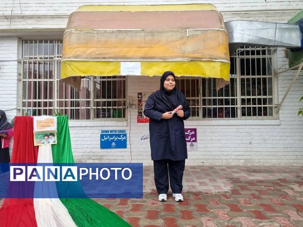  روز دانش‌آموز در دبیرستان شهیده قزوینی