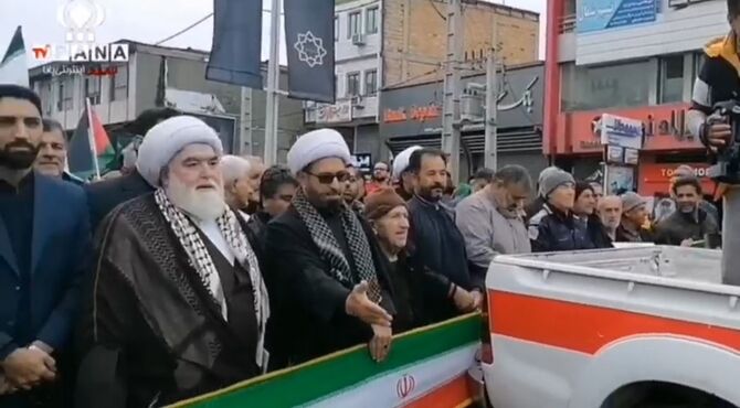 فریاد مقاومت و مبارزه کردکوی ها در راهپیمایی روز قدس