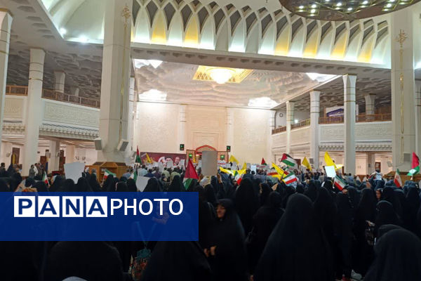 مراسم گرامیداشت سید حسن نصرالله و سردار شهید عباس نیلفروشان