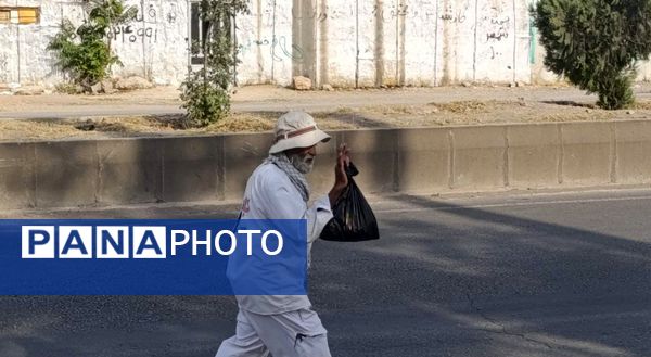 کاروان پیاده انصارالحسین به منطقه خانمیرزا رسید 