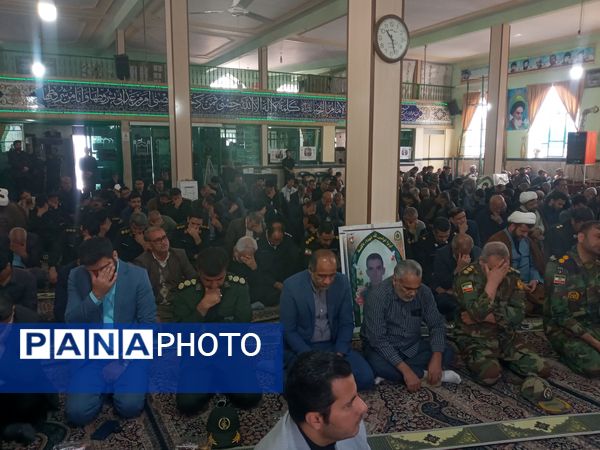 مراسم گرامیداشت شهید محسن کمالی دوست در چناران