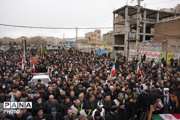 حماسه فردیسی‌ها در راهپیمایی روز قدس