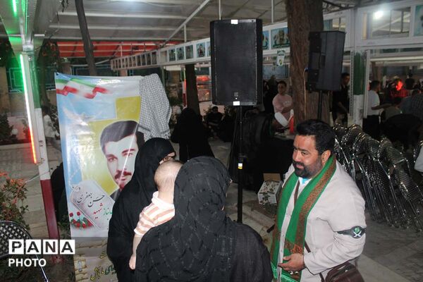 مراسم سالگرد جانباز شهید حسن جعفری در قم