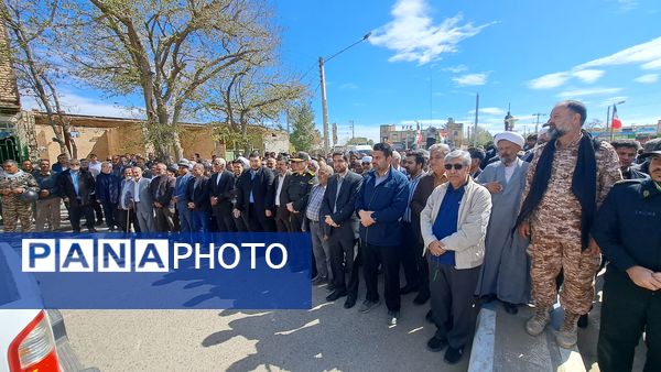 راهپیمایی روز جهانیِ قدس صالح آباد