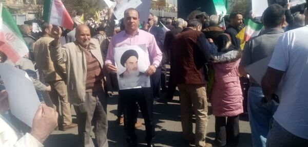 راهپیمایی روز قدس در میدان بیت المقدس