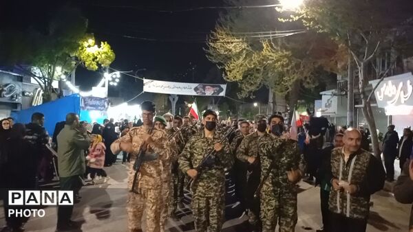 فرهنگیان بسیج ملایری در تجمع اقتدار