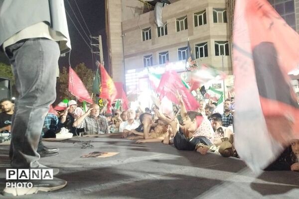 مشارکت رئیس اداره آموزش و پرورش  چهاردانگه در 185 امین همبستگی شبانه
