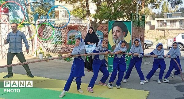  المپیاد ورزشی درون مدرسه ای در دبستان حاج اربابی