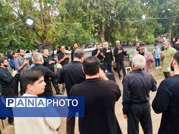 پیاده‌روی جاماندگان اربعین در میاندورود 