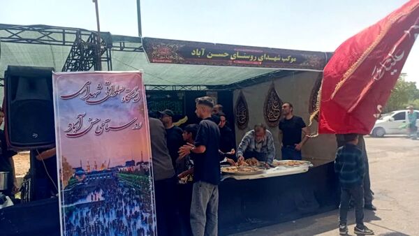 راهپیمایی دلدادگان حسینی در شهرستان سمنان