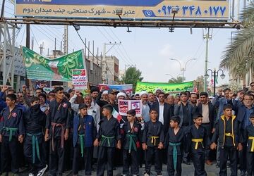 حماسه‌‌ی حضور در شهرستان عنبرآباد 
