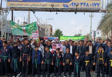 حماسه‌‌ی حضور در شهرستان عنبرآباد 