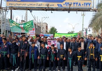 حماسه‌‌ی حضور در شهرستان عنبرآباد 