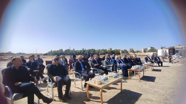 آیین کلنگ زنی آموزشگاه جعفر برزگر ناحیه یک مشهد