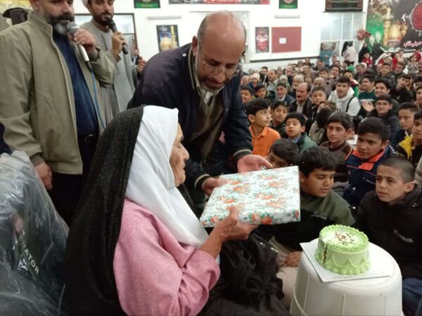 جشن ولادت امام قائم در روستای نقاب خلیل آباد