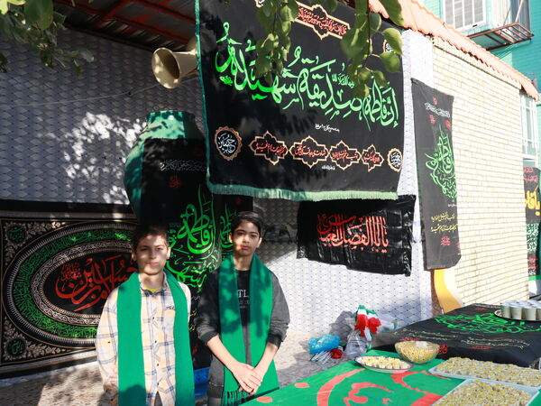 طنین زنگ استکبارستیزی در آموزشگاه سید حسن میرمحمدی میبد 