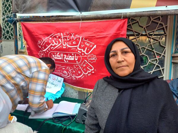 برپایی موکب مقاومت در شهرستان ملارد با شعار فلسطین پاره تن اسلام است 