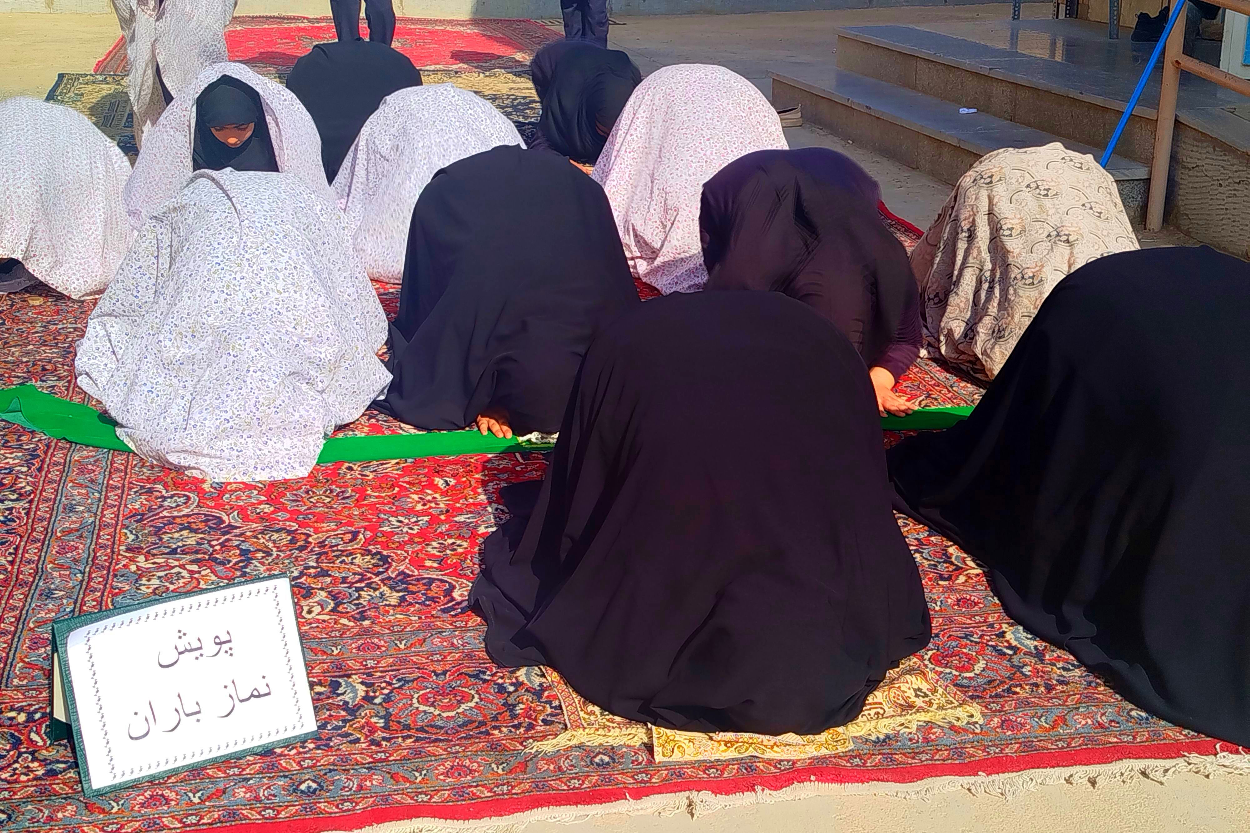 نماز باران در شهرستان کاشمر