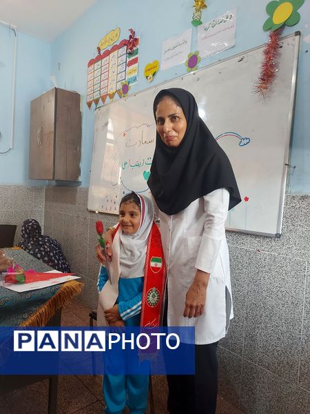 گرامیداشت روز سفیدپوشان در دبستان شهید علی رضایی