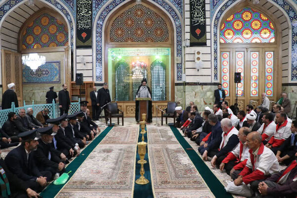 آیین سیاهپوشان حرم مطهر حضرت فاطمه معصومه(س)