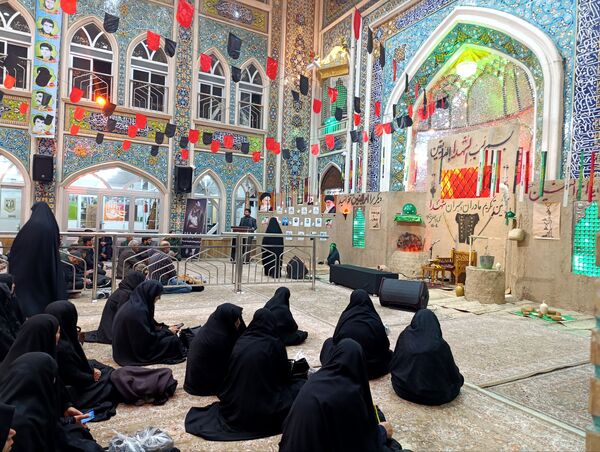 عزاداری حضرت ام البنین (س) در تکیه ابوالفضلی 