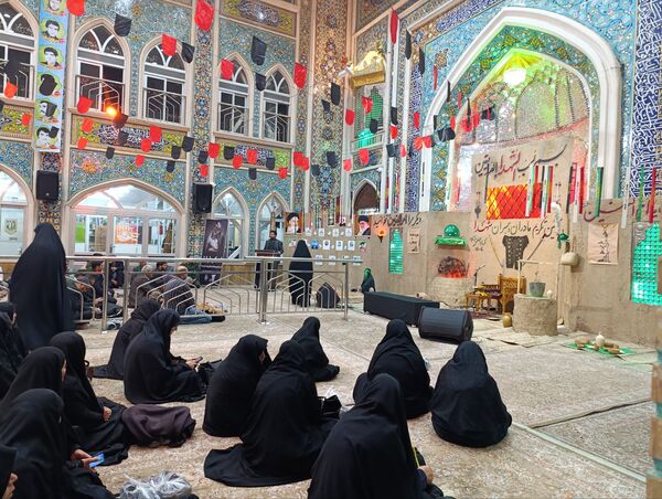 عزاداری حضرت ام البنین (س) در تکیه ابوالفضلی 
