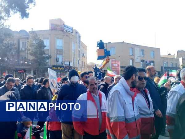 راهپیمایی با شکوه مردم دارالمومنین کاشان 