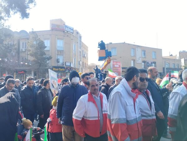 راهپیمایی با شکوه مردم دارالمومنین کاشان 