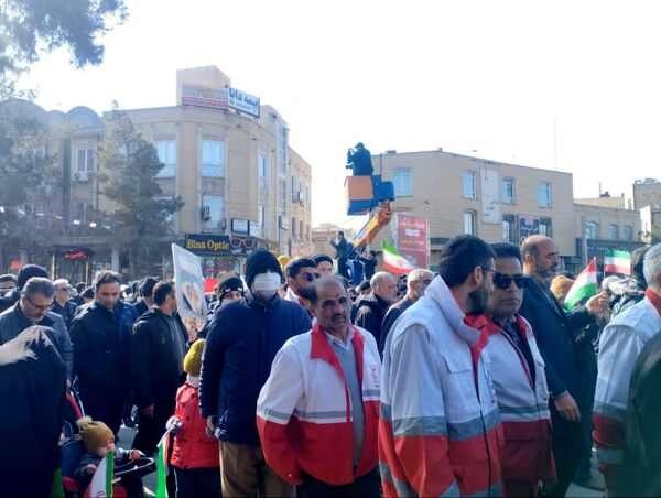 راهپیمایی با شکوه مردم دارالمومنین کاشان 
