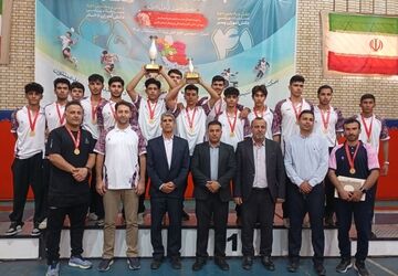 قهرمانی هندبالیست‌های فارس در منطقه شش کشور