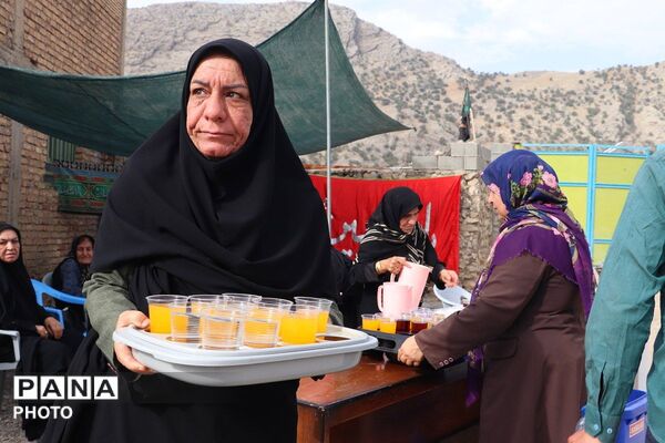 طنین نام حسین در سپیده‌دم باشت؛ از میدان خروجی تا آستانه‌ سیدمحمد