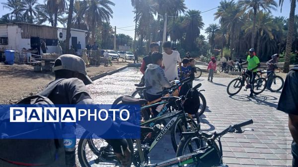 همایش دوچرخه‌سواری در فین 