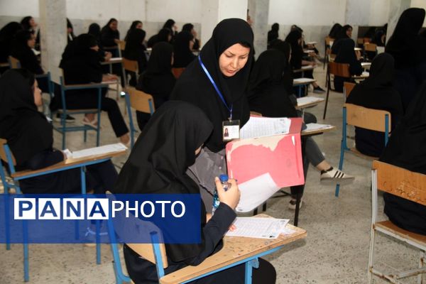 امتحانات نهایی خرداد ماه پایه دوازدهم و ترمیم نمره شهرستان بهبهان