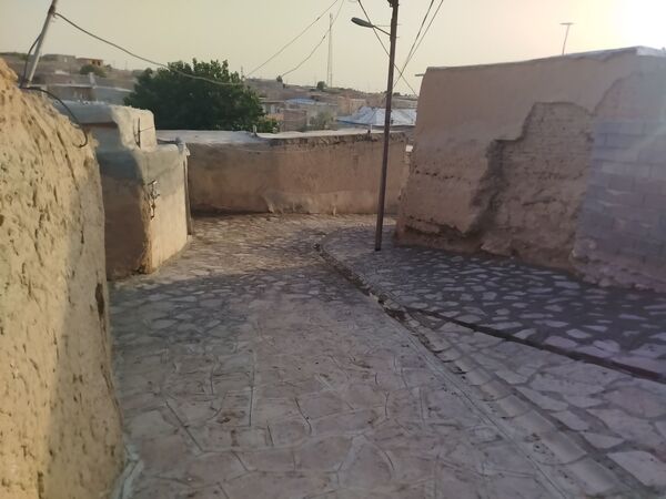 اجرای پروژه سنگ فرش روستای گزکوه 