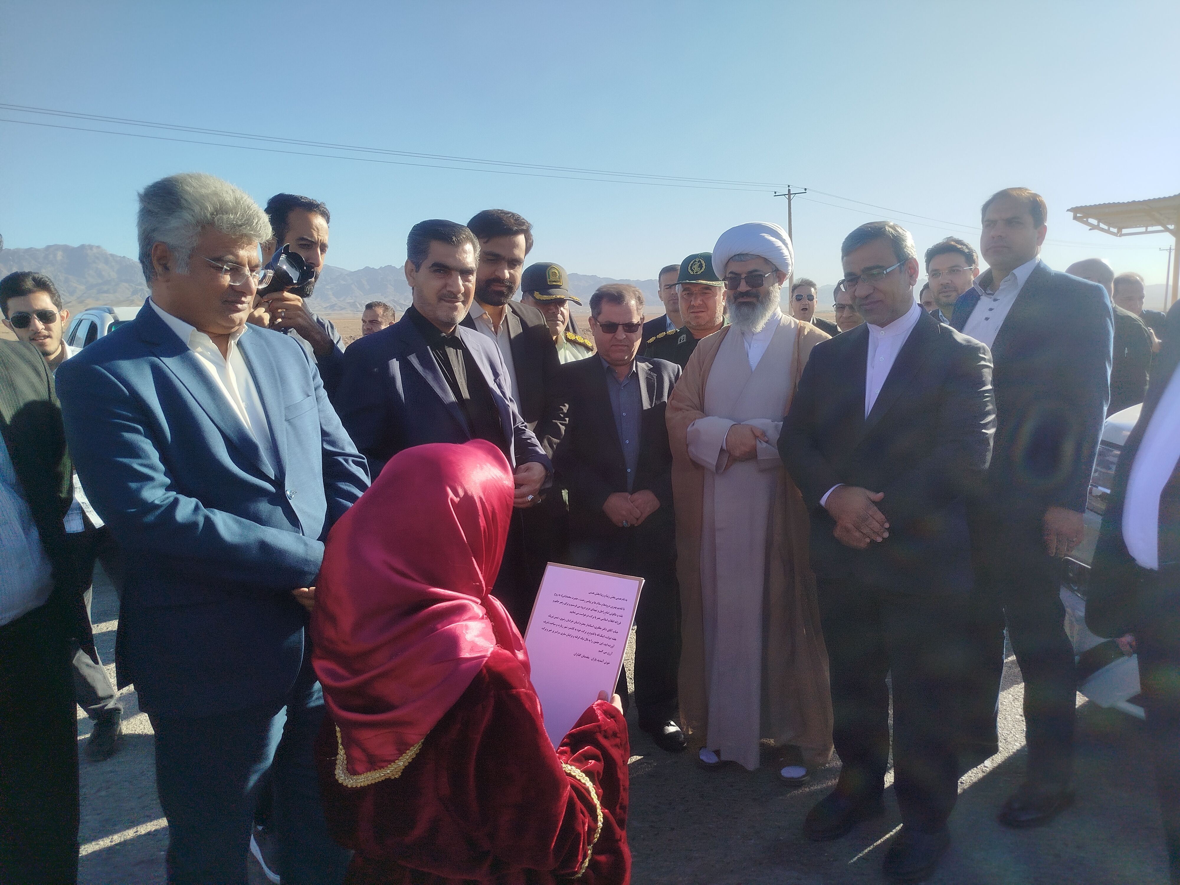 استقبال از استاندار استان خراسان رضوی در شهرستان کاشمر 