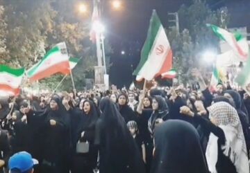 شور حسینی در تجمعات شبانه مردمی گالیکش طنین‌انداز شد
